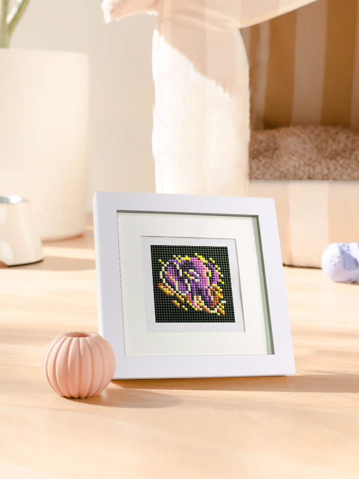 Set of 10 Nocturnal Animal - Mini Diamond Painting Kit