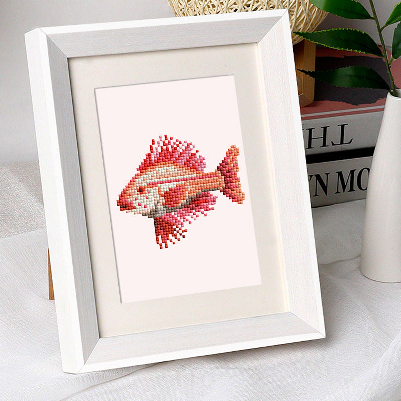 Set of 12 Ocean Wonders - Mini Diamond Painting Kit