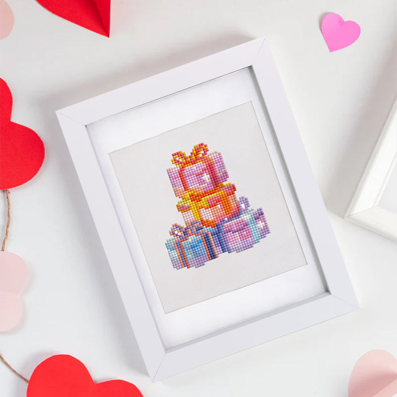 Set of 12 Birthday - Mini Diamond Painting Kit