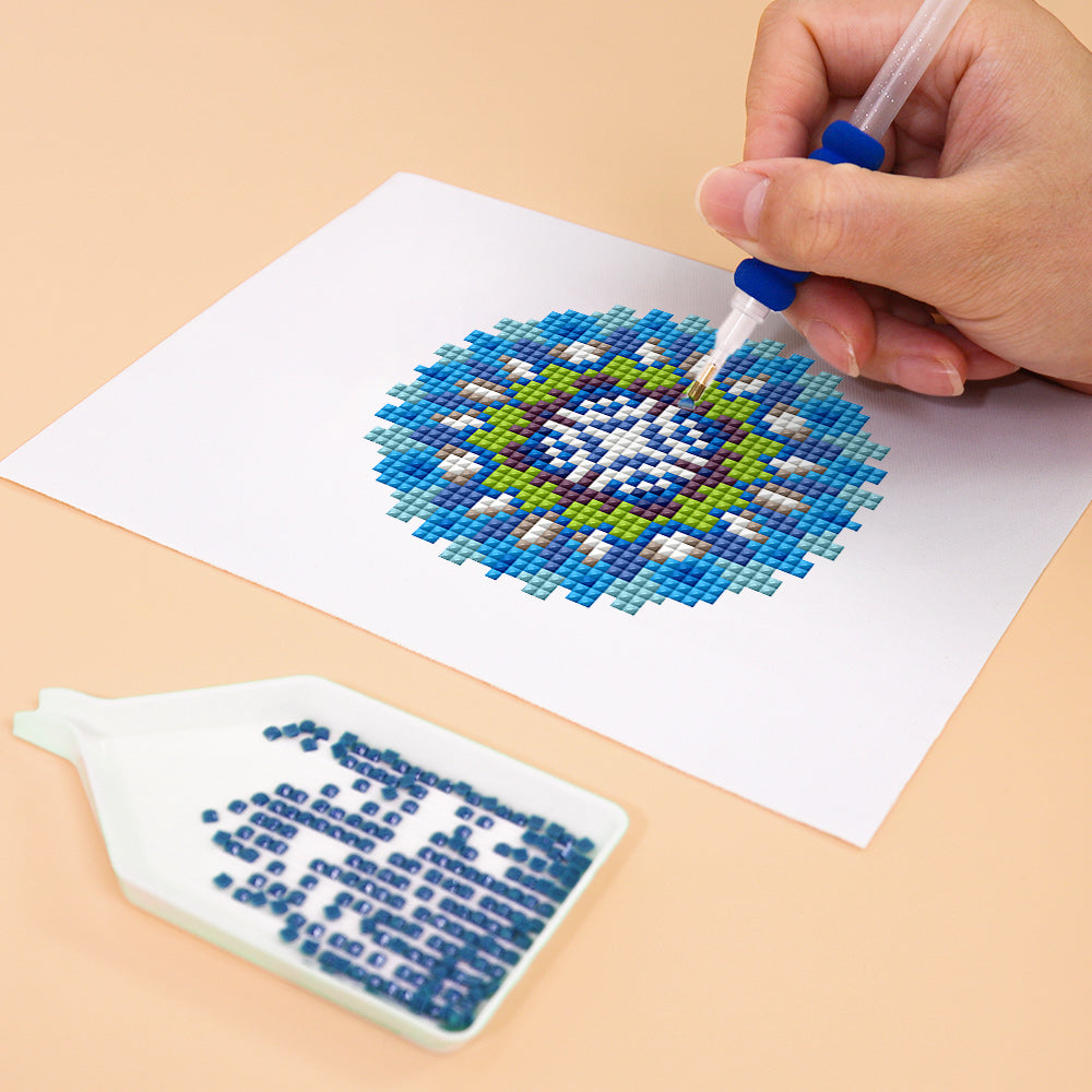 Set of 4 Mandalas - Mini Diamond Painting Kit