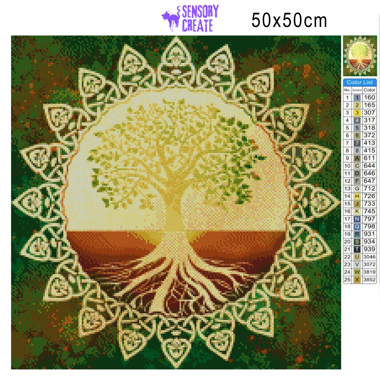 The Tree of life - Diamond Painting Kit