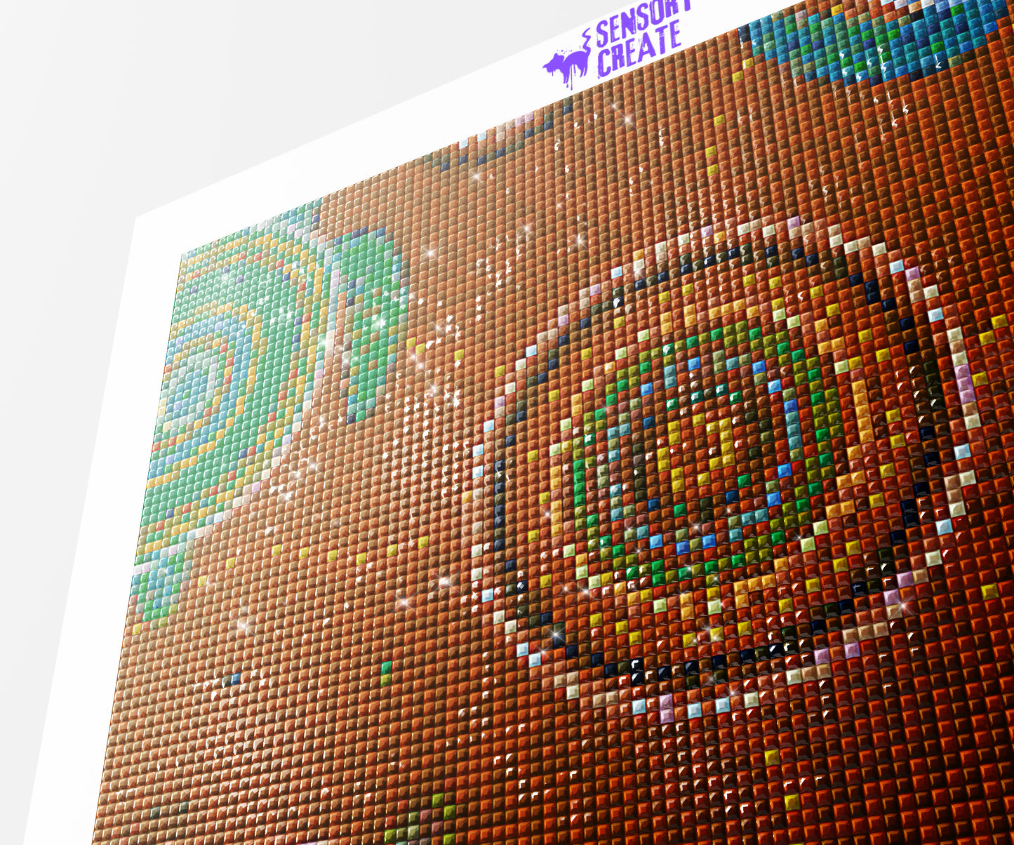 Turtles and Circles - Diamond Painting Kit