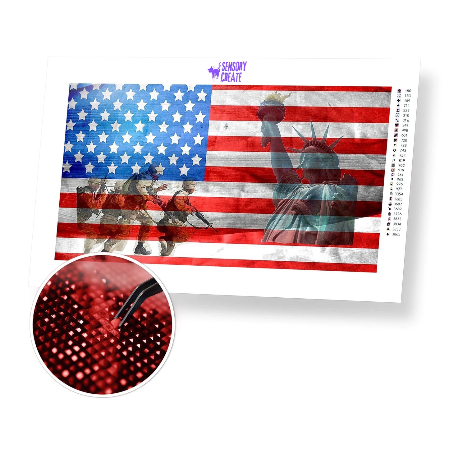 Veteran Tribute - Diamond Painting Kit