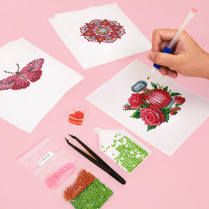 Set of 6 Date Night - Mini Diamond Painting Kits