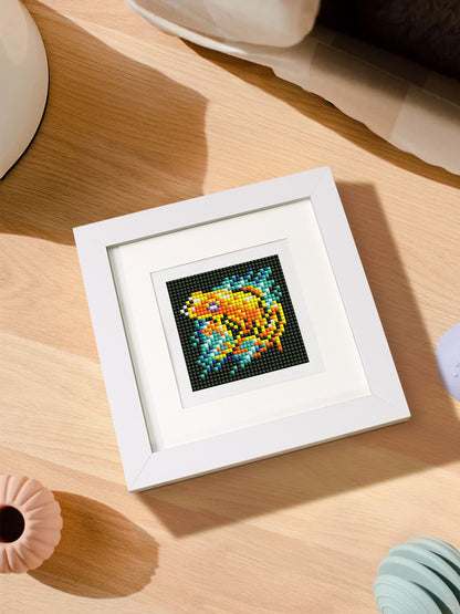 Set of 10 Nocturnal Animal - Mini Diamond Painting Kit