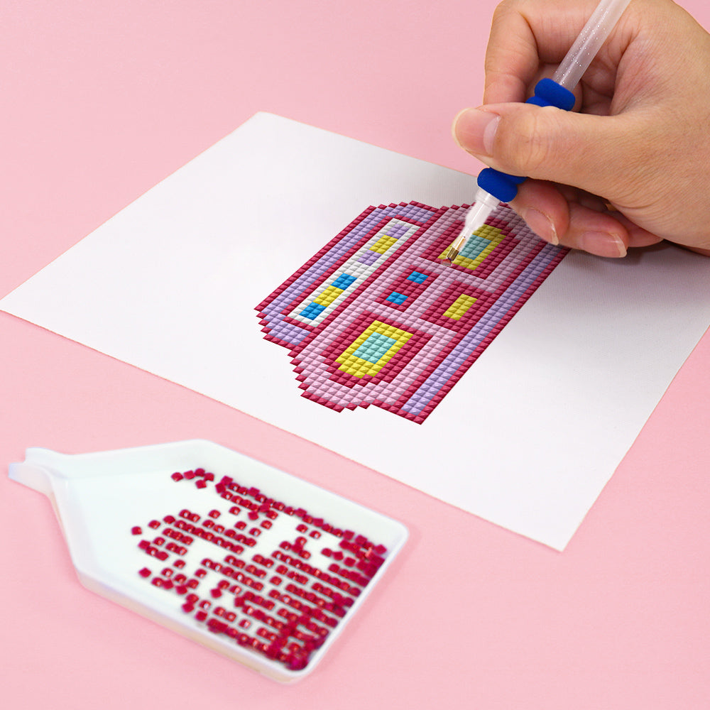 Set of 6 Birthday - Mini Diamond Painting Kits