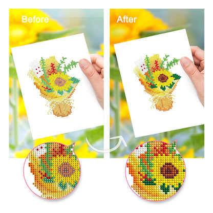 Set of 6 Plants - Mini Diamond Painting Kits