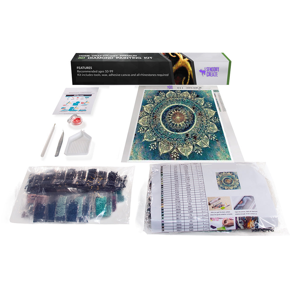 Bird and Flowers - Diamond Painting Kit