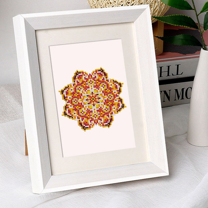 Set of 12 Mandala B - Mini Diamond Painting Kit