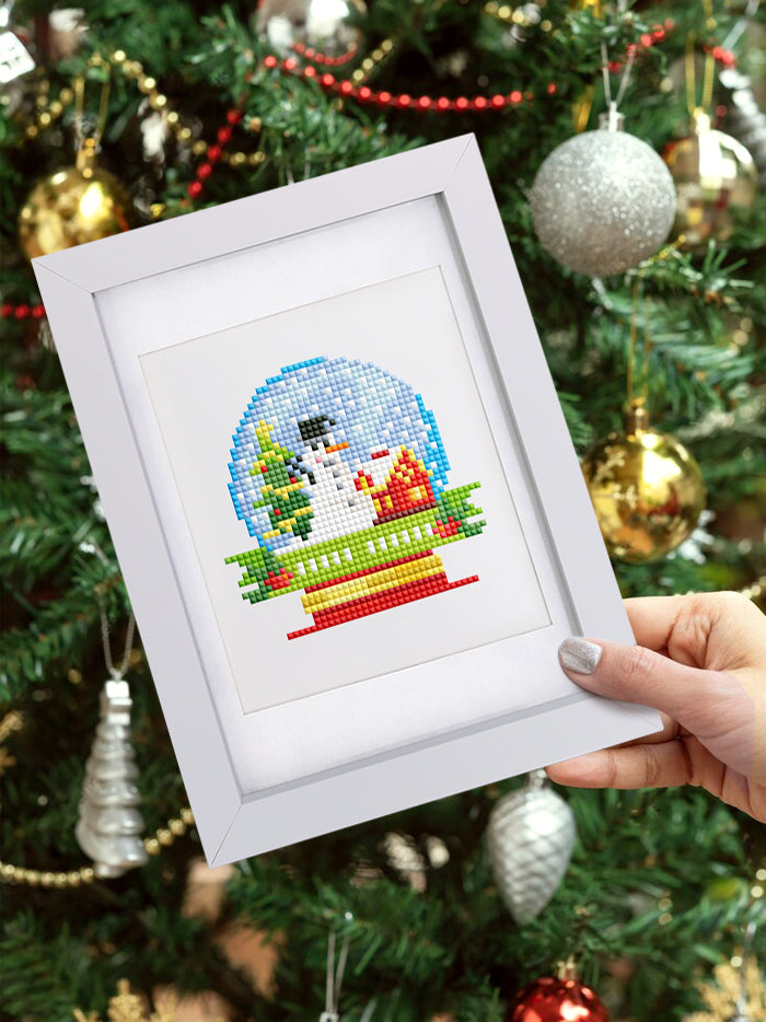 Set of 12 Christmas Designs B - Mini Diamond Painting Kit