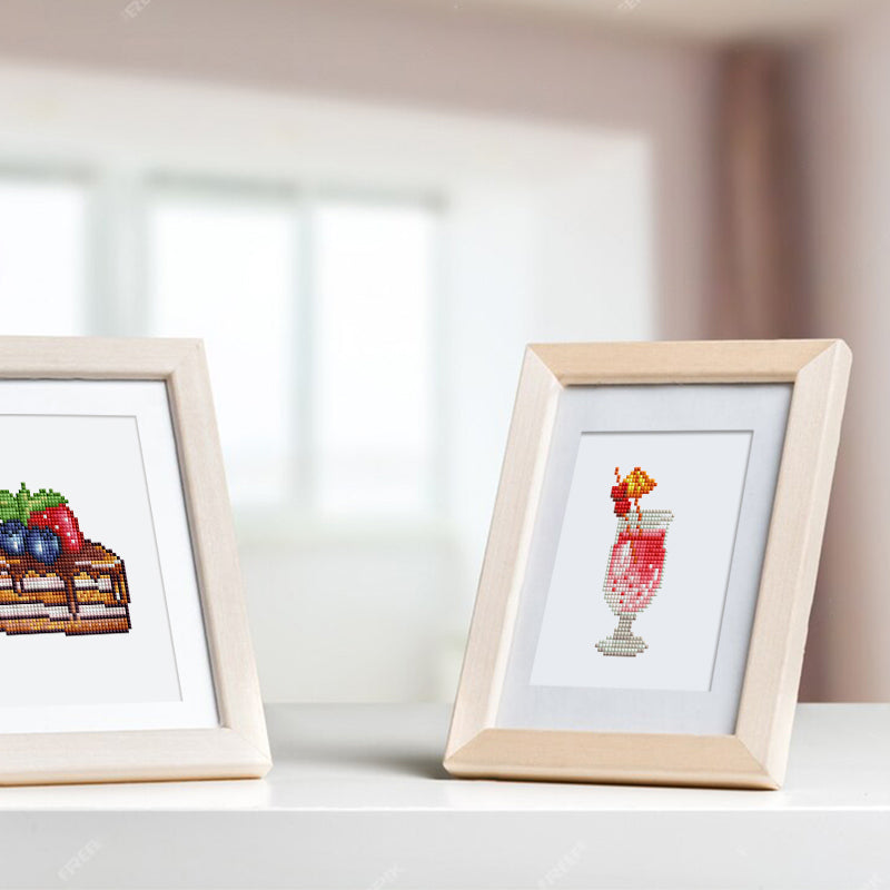 Set of 6 Birthday - Mini Diamond Painting Kits