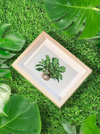 Set of 12 Plants B - Mini Diamond Painting Kit