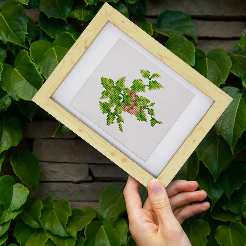 Set of 4 Plants - Mini Diamond Painting Kit