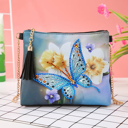 Butterfly Blossom - Diamond Painting Hand Bag