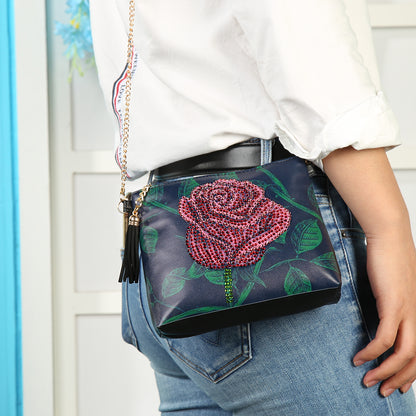 Velvet Rose - Diamond Painting Hand Bag