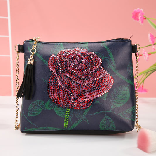 Velvet Rose - Diamond Painting Hand Bag