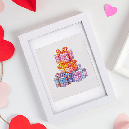 Set of 12 Birthday - Mini Diamond Painting Kit