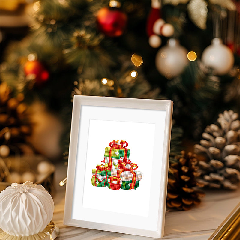 Set of 6 Christmas Characters - Mini Diamond Painting Kits