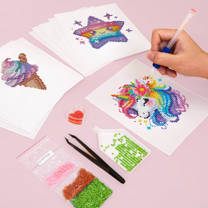 Set of 12 Fairyland - Mini Diamond Painting Kit