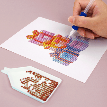 Set of 12 Birthday - Mini Diamond Painting Kit