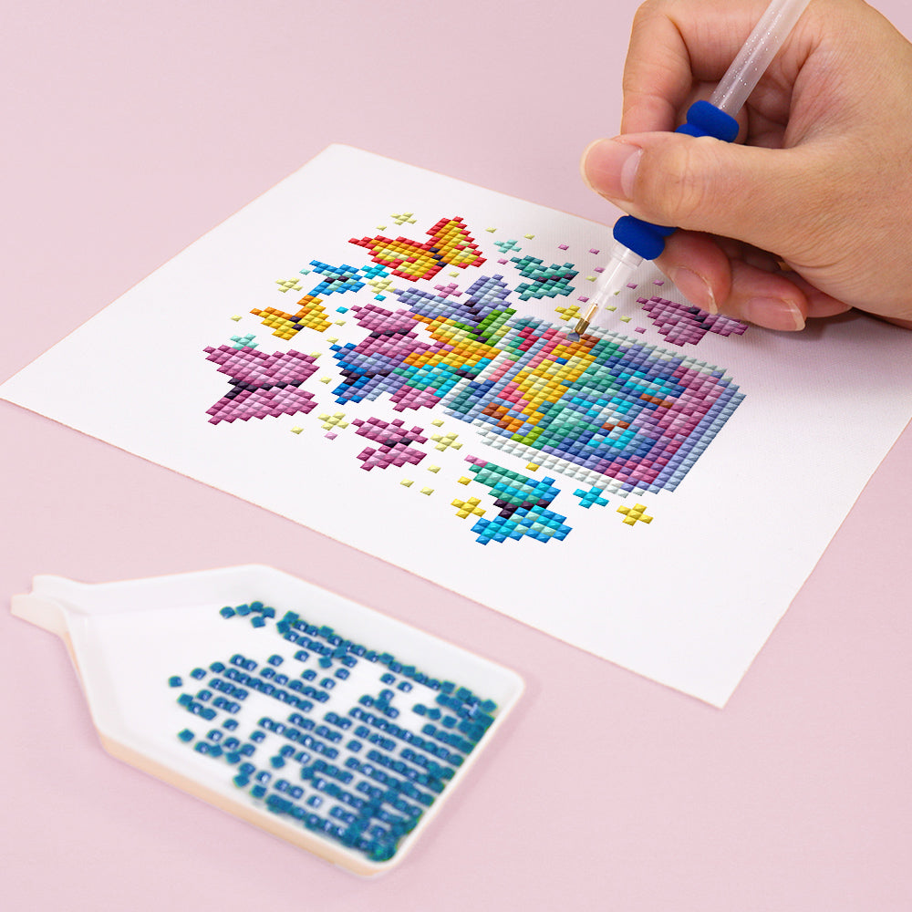 Set of 12 Fairyland - Mini Diamond Painting Kit