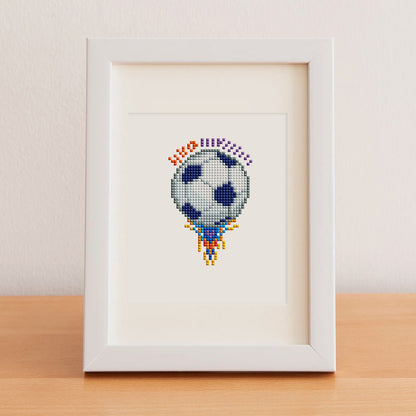 Set of 12 Soccer - Mini Diamond Painting Kit