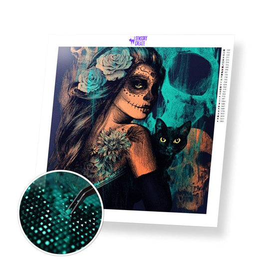 Day of the Dead - Diamond Painting Kit