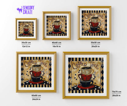 Coffee Time - Diamond Painting Kit