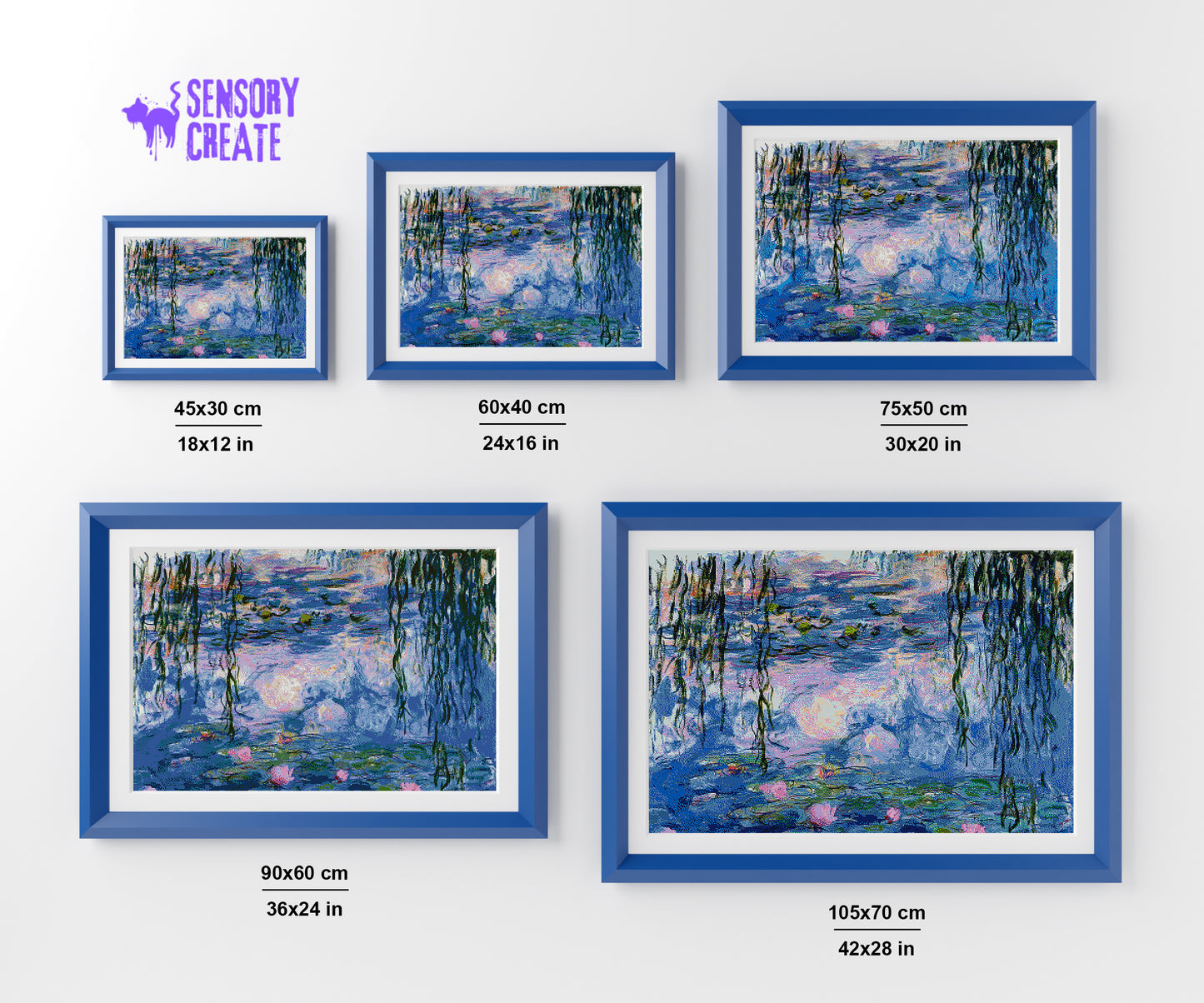 Water Lilies - Diamond Painting Kit