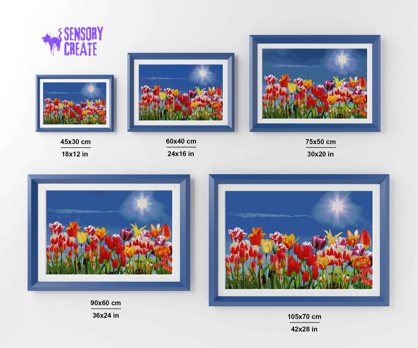 Spring Flowers - Diamond Painting Kit