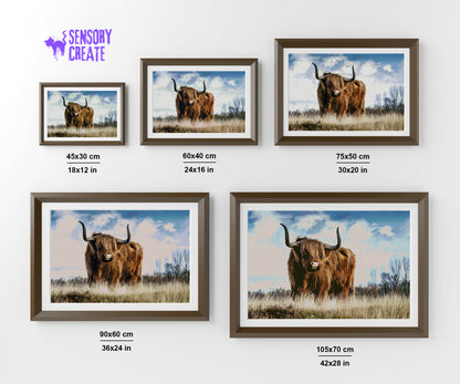 Highland Cattle - Diamond Painting Kit