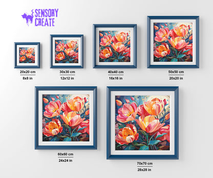 Beautiful Tulips - Diamond Painting Kit