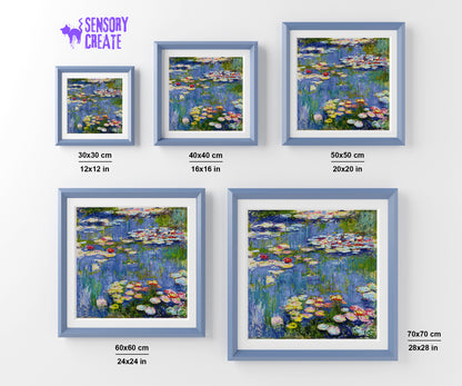 Water Lilies Painting - Diamond Painting Kit