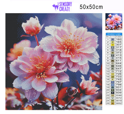 Flower Close-up - Diamond Painting Kit