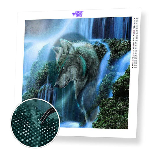 Majestic Wolf - Diamond Painting Kit