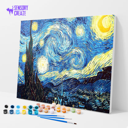 Starry Night - Paint By Numbers Kit