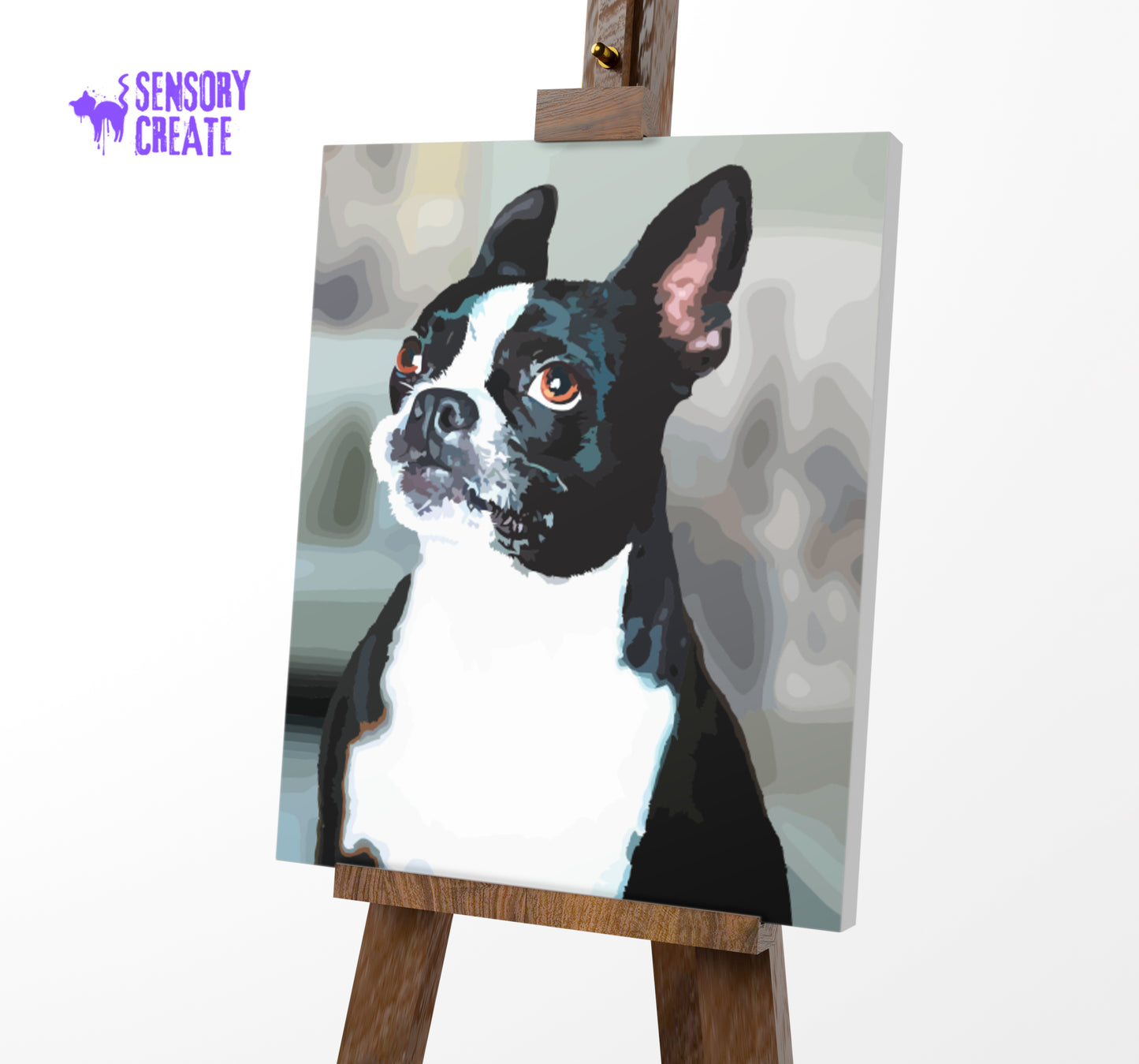 Boston Terrier - Paint By Numbers Kit