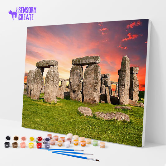 Stonehenge - Paint By Numbers Kit