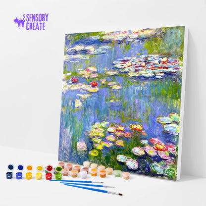 Water Lilies Painting - Paint By Numbers Kit