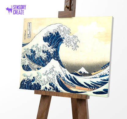 The Underwave off Kanagawa - Paint By Numbers Kit