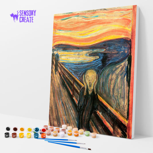 The Scream - Paint By Numbers Kit