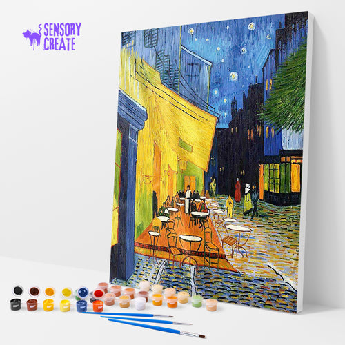 Cafe Terrace - Paint By Numbers Kit