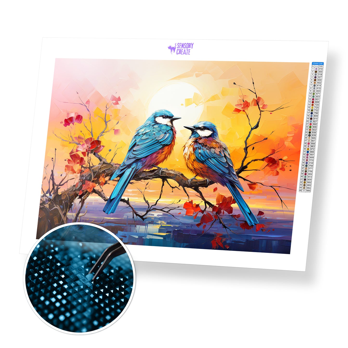 Bird Painting - Diamond Painting Kit