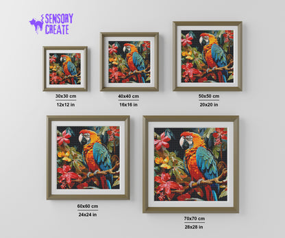 Bird in the Forest - Diamond Painting Kit