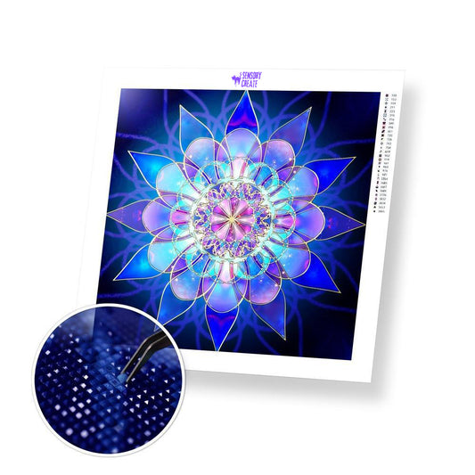 Shiny Mandala - Diamond Painting Kit