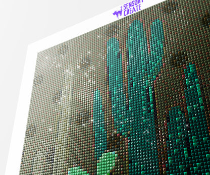Saguaro Cactus - Diamond Painting Kit