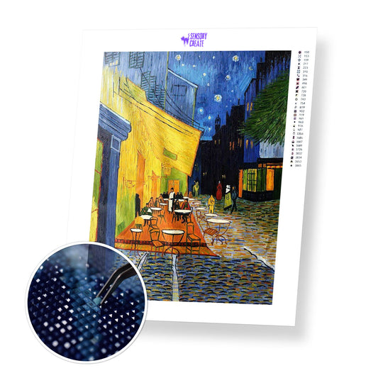 Cafe Terrace - Diamond Painting Kit