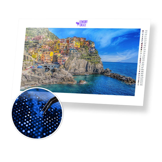 Cinque Terre - Diamond Painting Kit