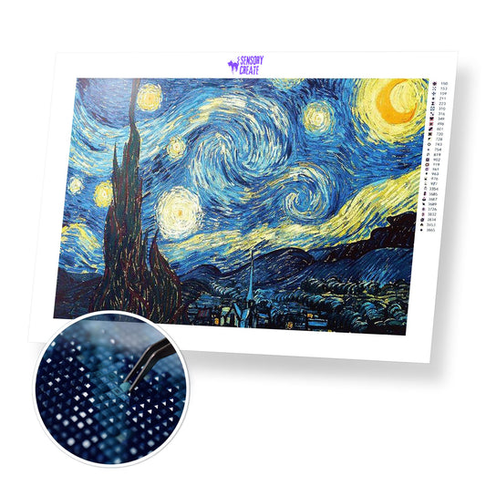 Starry Night - Diamond Painting Kit