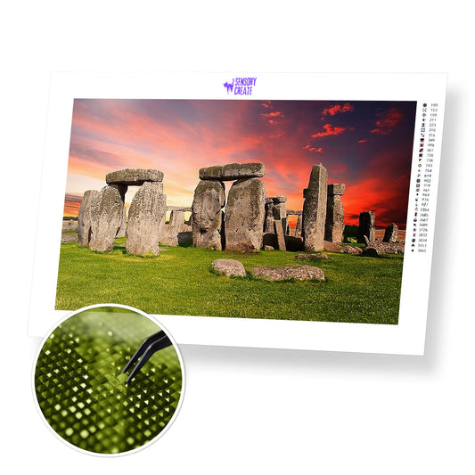 Stonehenge - Diamond Painting Kit